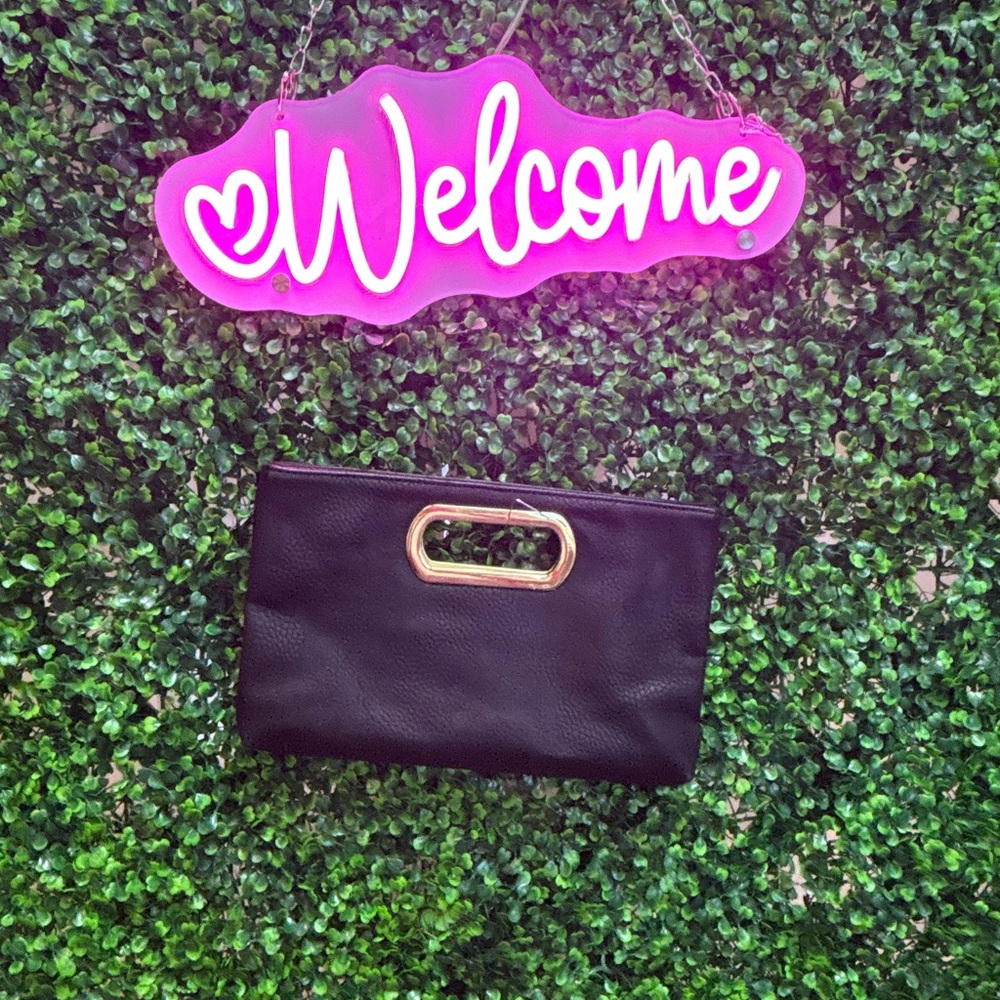 Elegant Black Clutch Bag